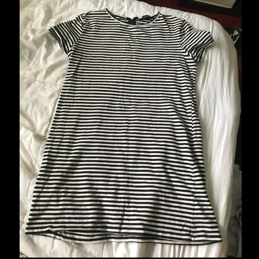 Striped tshirt dress